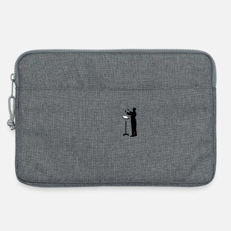 Dirigent - Laptoptasche 13" - Grau meliert
