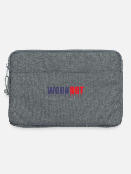 Work Out - Laptoptasche 13" - Grau meliert