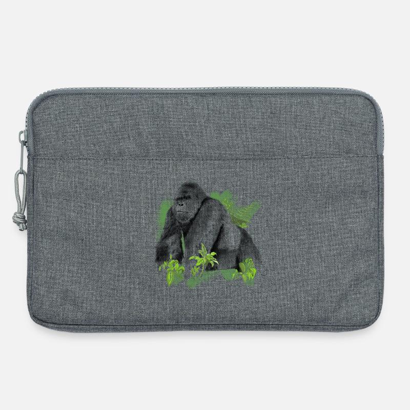 Gorilla - Laptoptasche 13" - Grau meliert