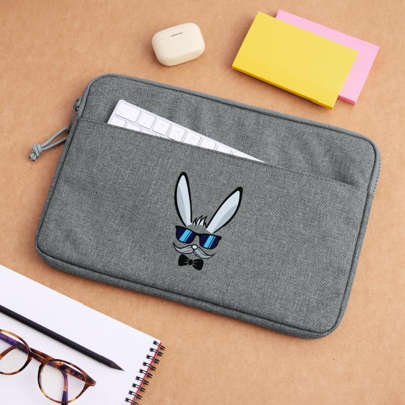 He | Easter Face Easter Bunnies Happy Easter Laptop bag 13"