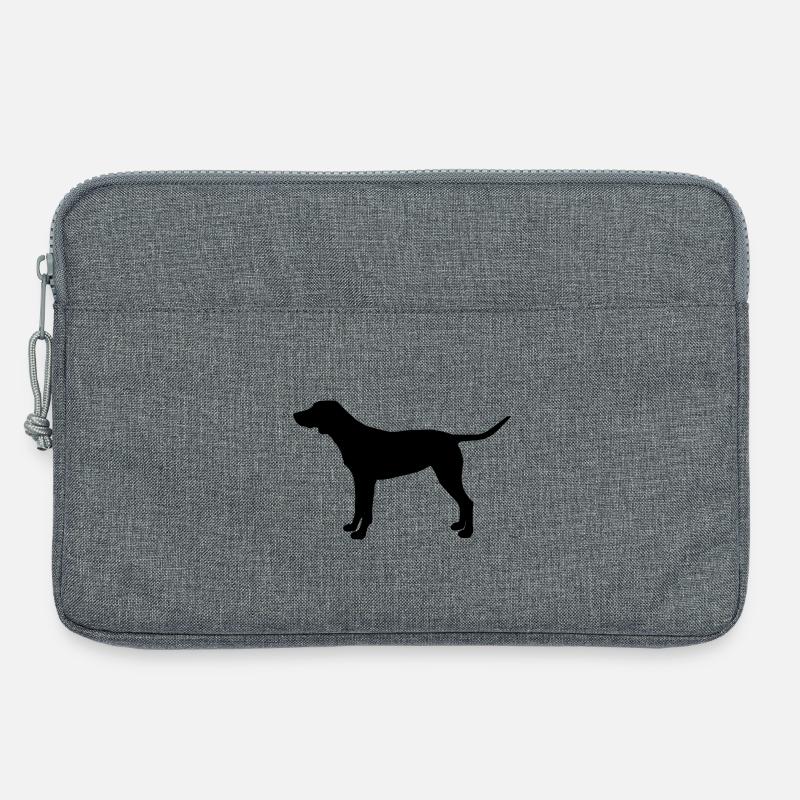 DOG - Laptoptasche 13" - Grau meliert