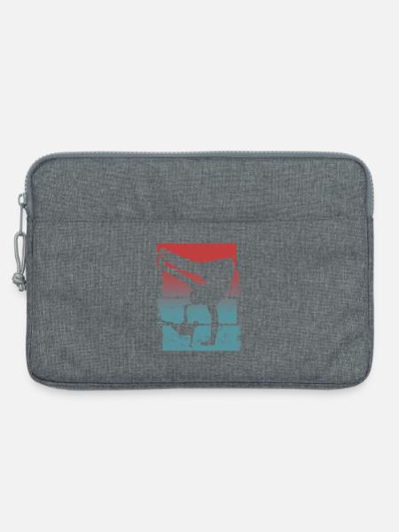 Breakdance - Laptoptasche 13" - Grau meliert