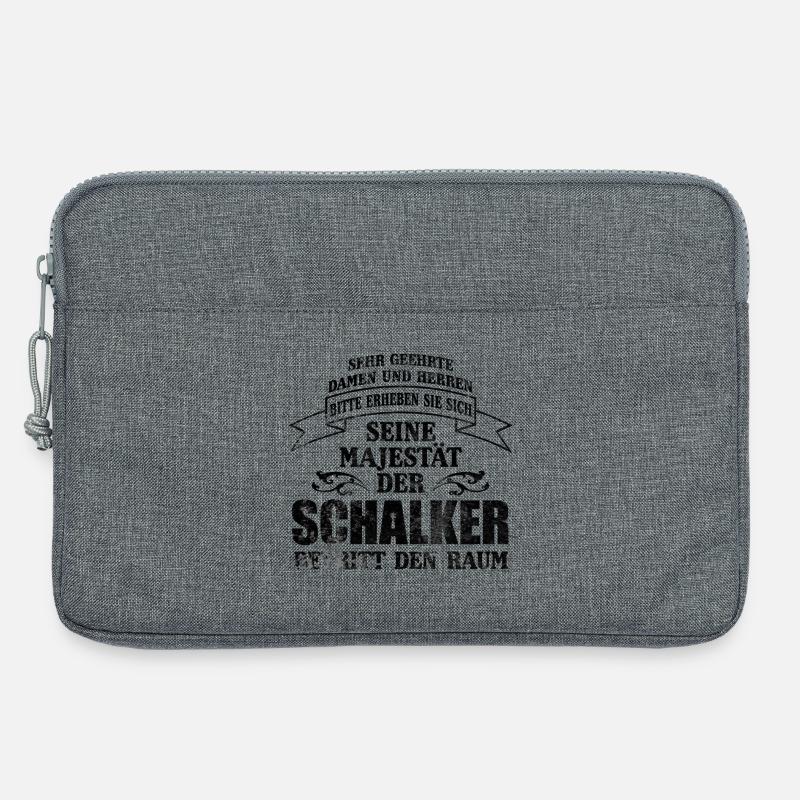 Schalker Majestät - Laptoptasche 13" - Grau meliert