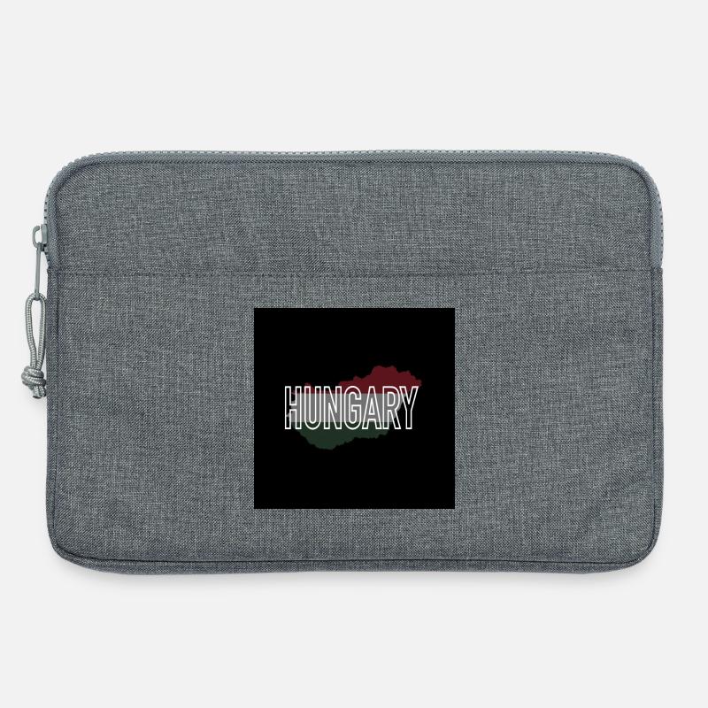 Ungarn - Laptoptasche 13" - Grau meliert