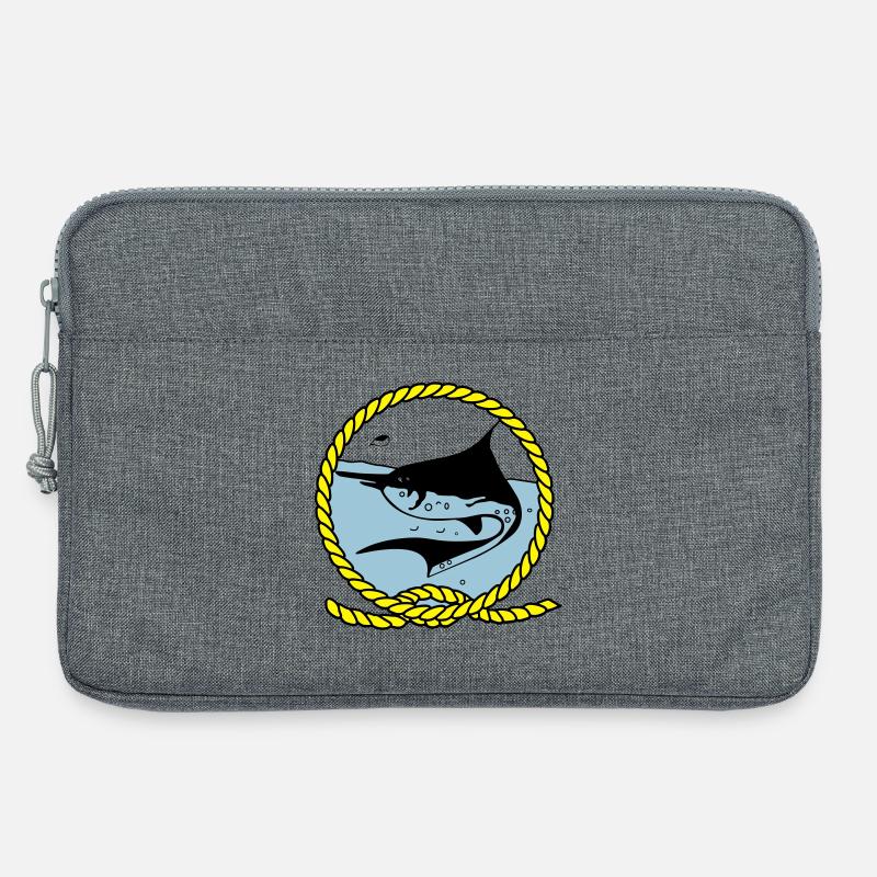 Leawaka Haria Logo - Laptoptasche 13" - Grau meliert