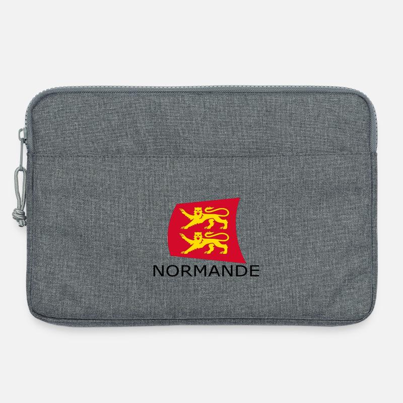NORMAN - Laptop bag 13" - heather grey