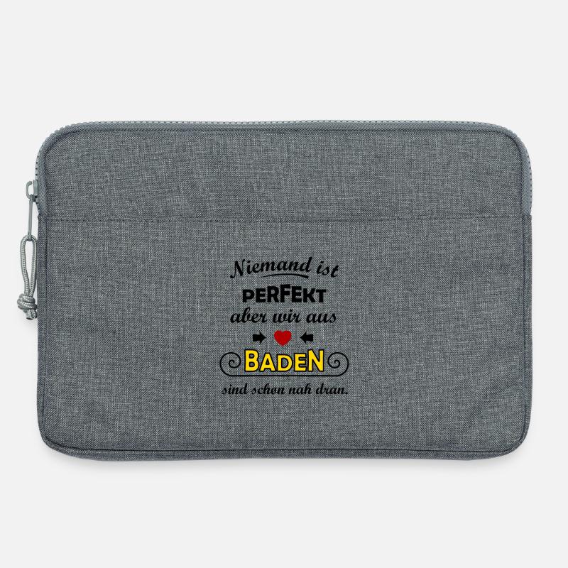 Baden - Laptoptasche 13" - Grau meliert