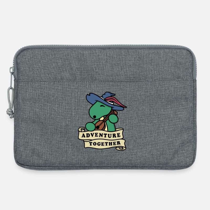 Abenteuer Zusammen - Laptoptasche 13" - Grau meliert