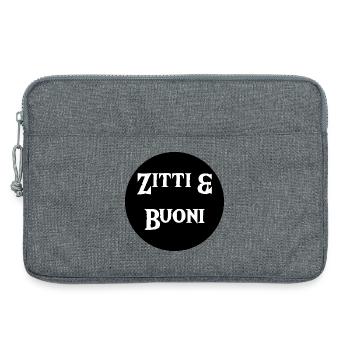 Zitti & Buoni - Laptop bag 13" - heather grey - Front
