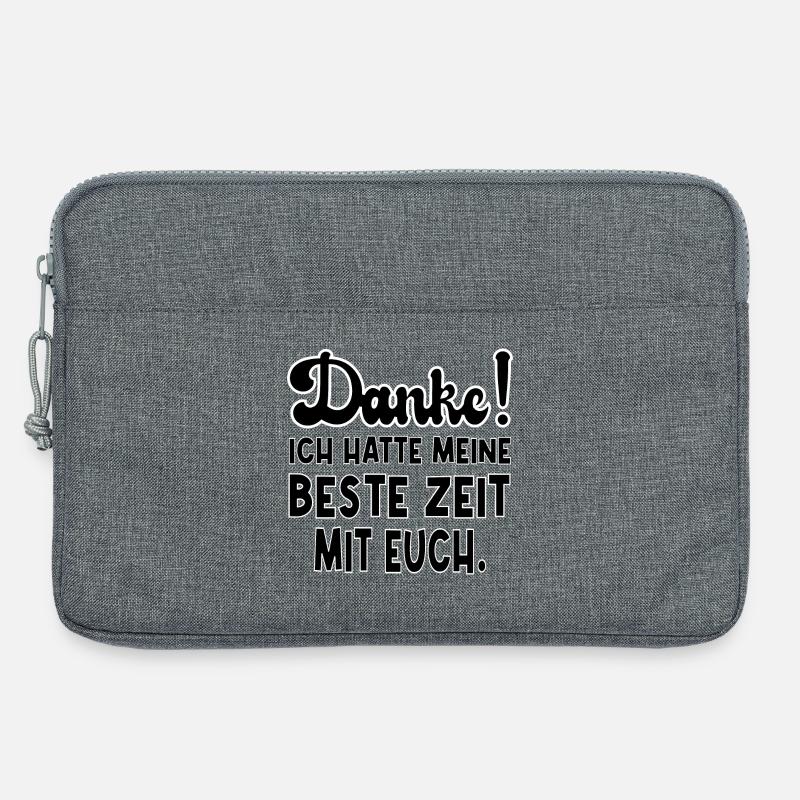 ABSCHIED TEAM - Laptoptasche 13" - Grau meliert