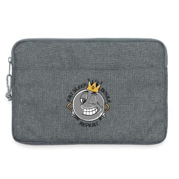 Boules de boules pour bouler et pétanque king boulen - Sacoche pour ordinateur portable 13 pouces - gris chiné - Devant