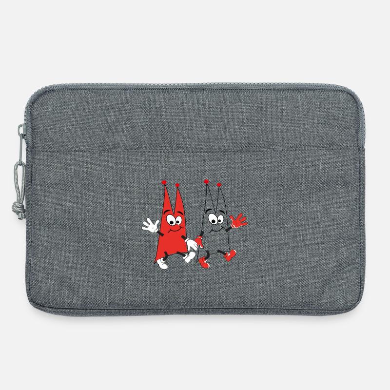 Dom Dance - Laptoptasche 13" - Grau meliert