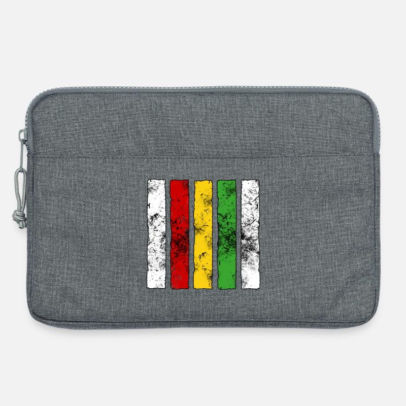 Reggae Zeichen - Laptoptasche 13" - Grau meliert