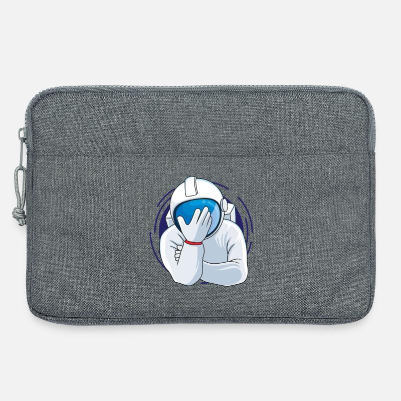Facepalm Astronaut - Laptoptasche 13" - Grau meliert