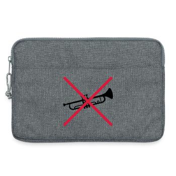 Trumpet Forbidden Shield - Laptop bag 13" - heather grey - Front