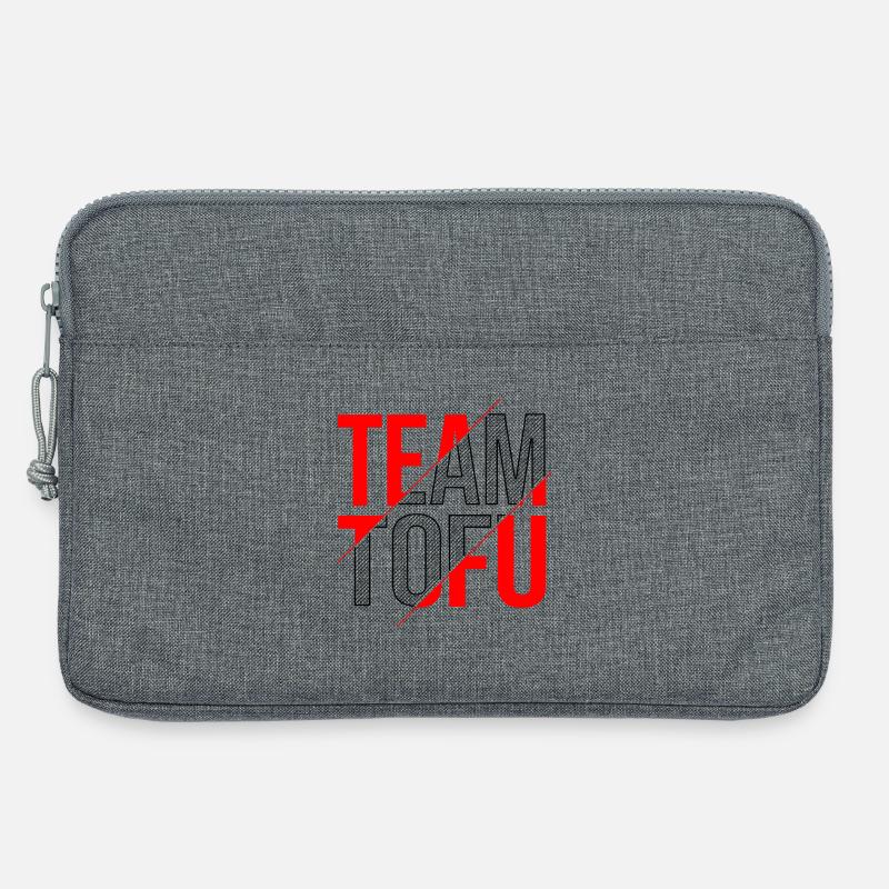 Team Tofu Design - Laptoptasche 13" - Grau meliert