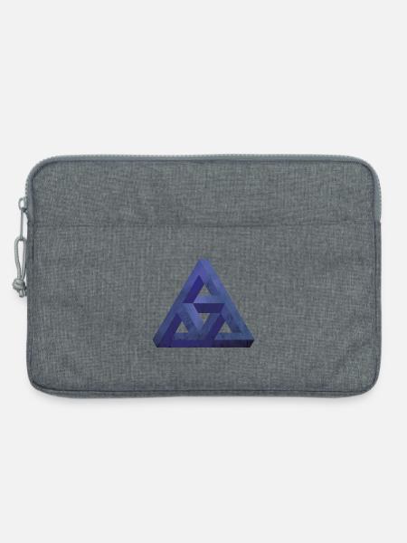 Individuelle Prisma Illusion - Laptoptasche 13" - Grau meliert