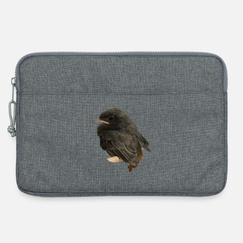 Hausrotschwänzchen Ästling - Laptoptasche 13" - Grau meliert