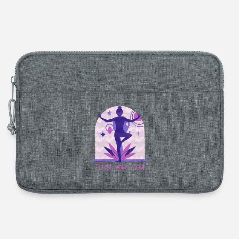 Yogi - Laptoptasche 13" - Grau meliert