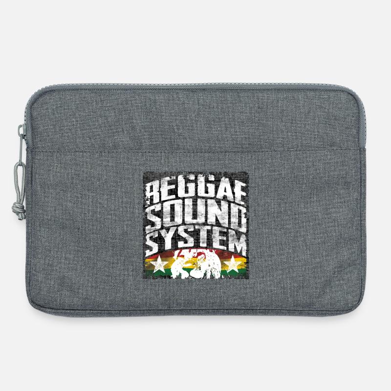 Reggae Sound System - Laptoptasche 13" - Grau meliert