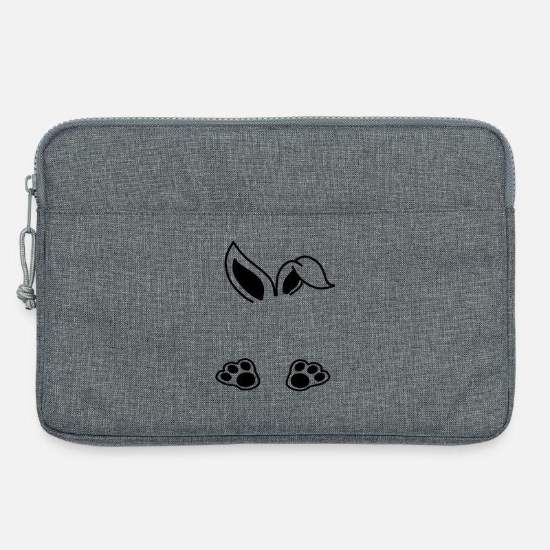 Hase  - Laptoptasche 13" - Grau meliert