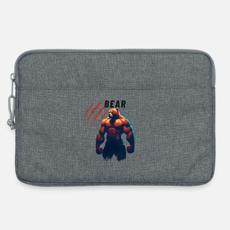 Team Bear - Laptop bag 13" - heather grey