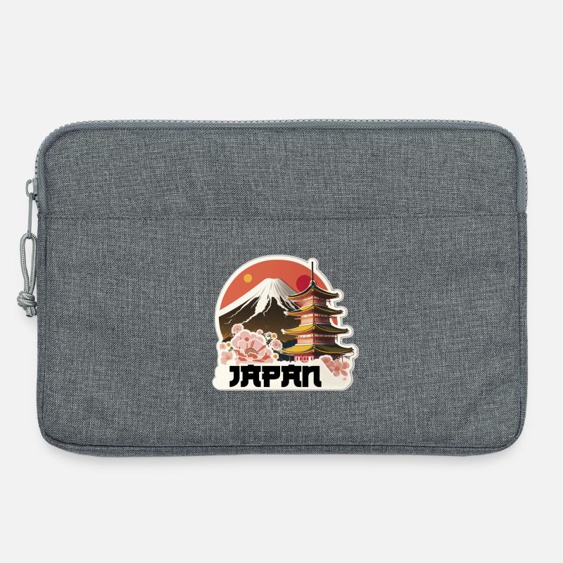 Japan - Laptoptasche 13" - Grau meliert