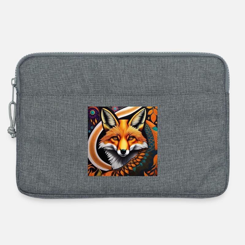 Fuchs - Laptoptasche 13" - Grau meliert