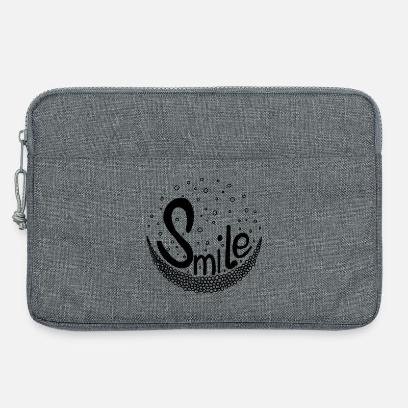 Smile - Laptoptasche 13" - Grau meliert