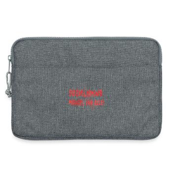 Sozialismus Mangel für alle - Laptoptasche 13" - Grau meliert - Vorne