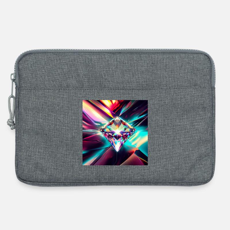 Diamant - Laptoptasche 13" - Grau meliert