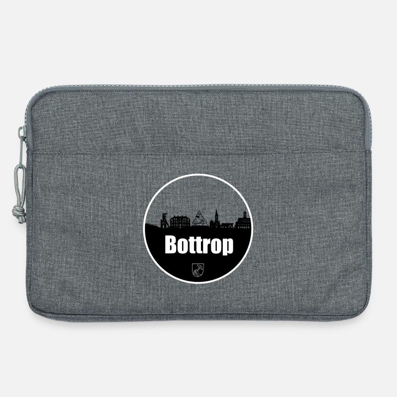 Bottrop Transparenz Skyline - Laptoptasche 13" - Grau meliert