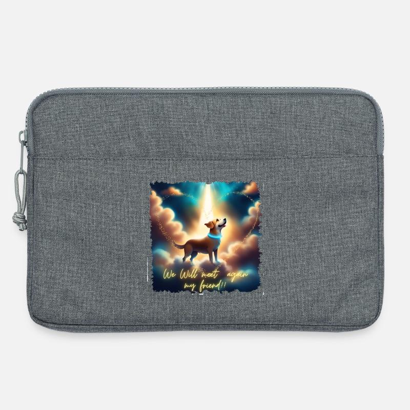We will meet again!! - Laptop bag 13" - heather grey