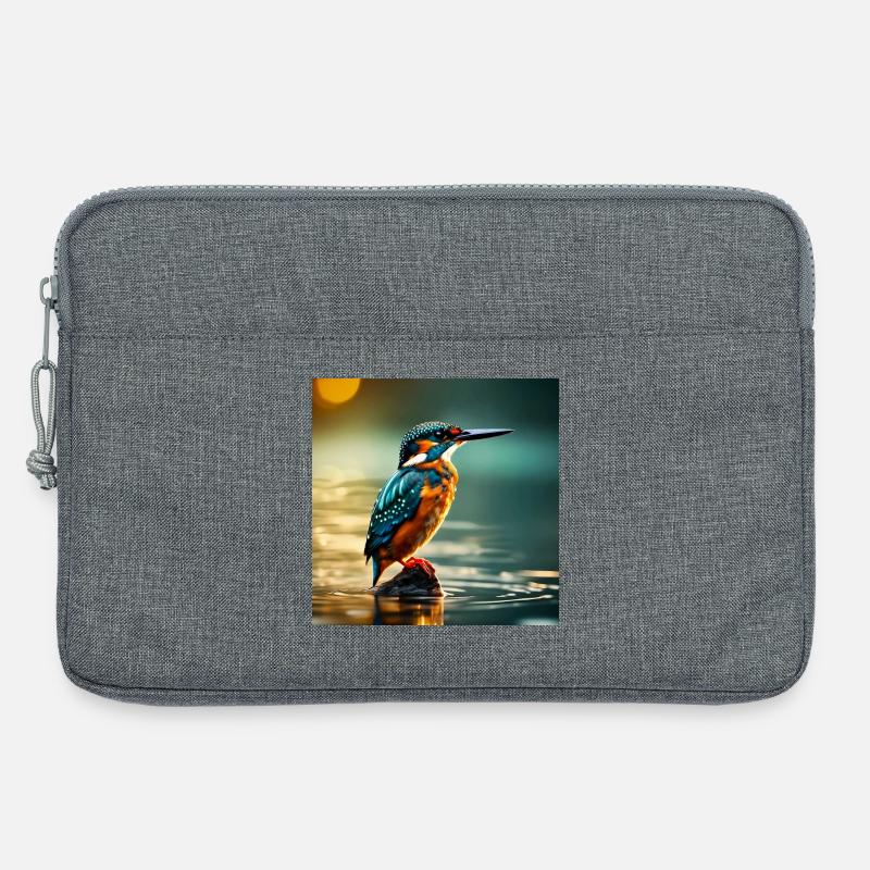 Eisvogel - Laptoptasche 13" - Grau meliert