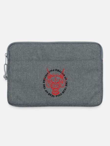 Drachenkinder 1964-2024 - Laptoptasche 13" - Grau meliert
