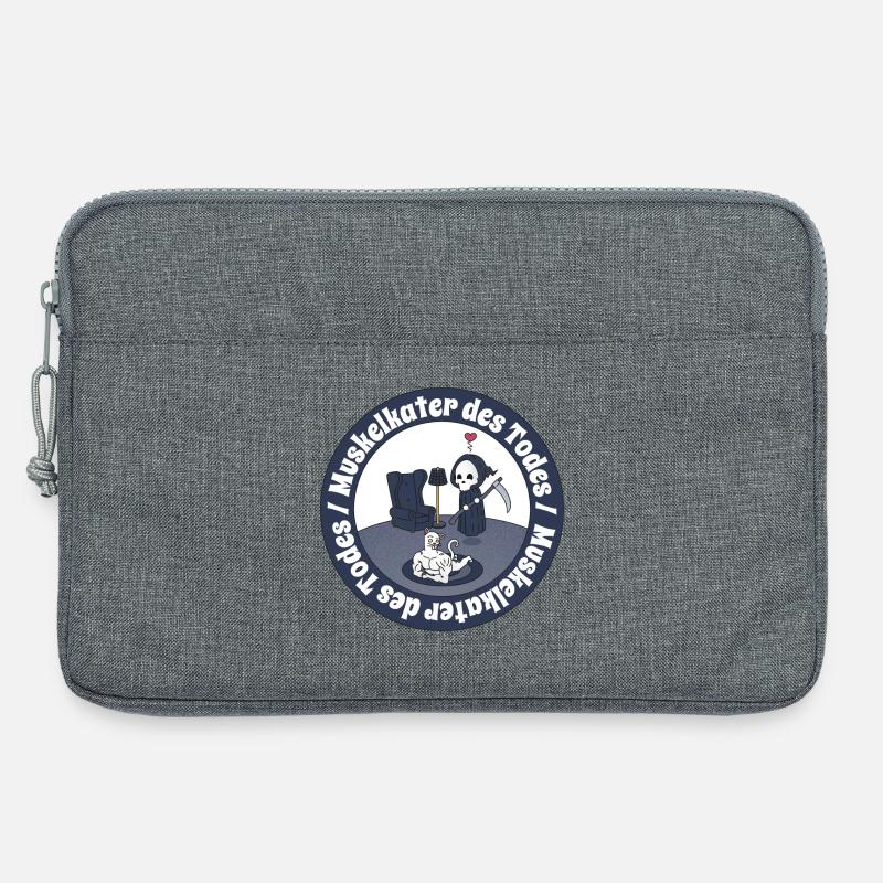 Muskelkater des Todes - Laptoptasche 13" - Grau meliert