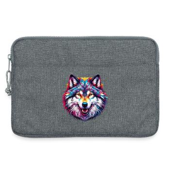 Wolf - Laptoptasche 13" - Grau meliert - Vorne