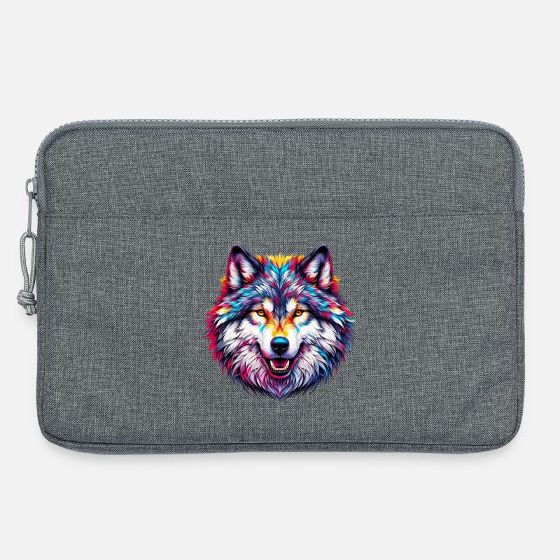 Wolf - Laptoptasche 13" - Grau meliert