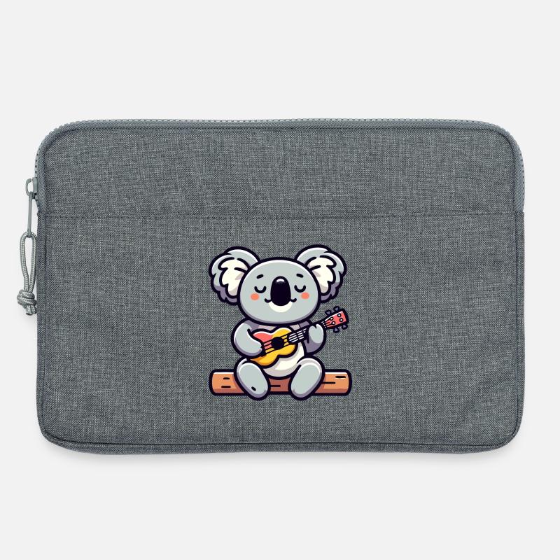 Koala Chords: The Eucalyptus Melodist - Laptop bag 13" - heather grey