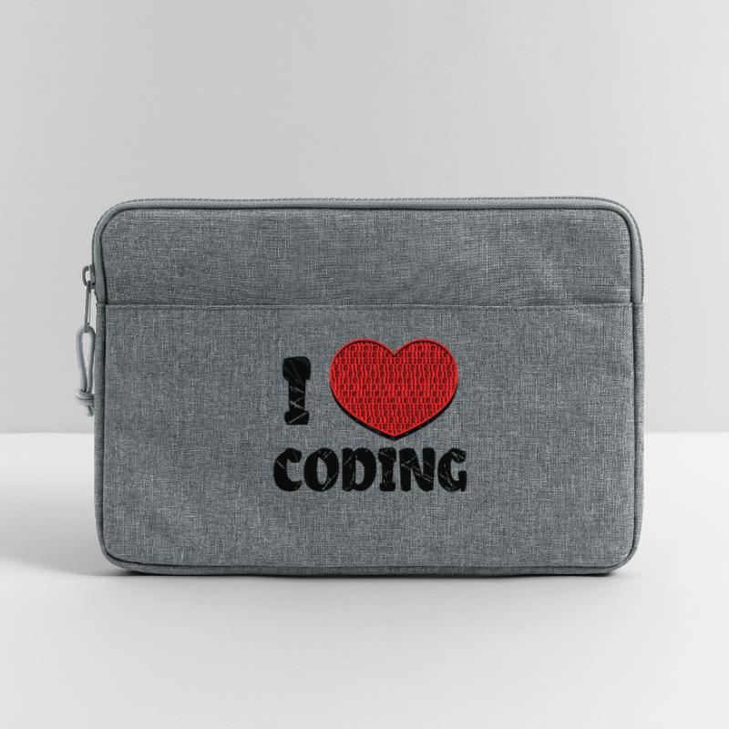 Code Developer Skripting Debug Herz Statement Laptoptasche 13"