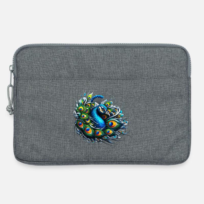Pfau - Laptoptasche 13" - Grau meliert