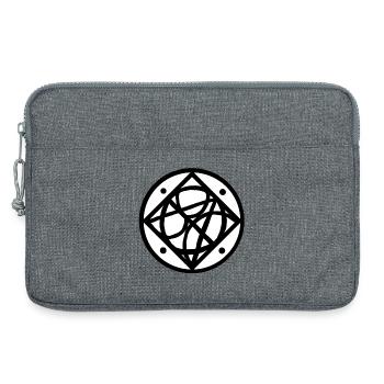 Logo - Laptoptasche 13" - Grau meliert - Vorne