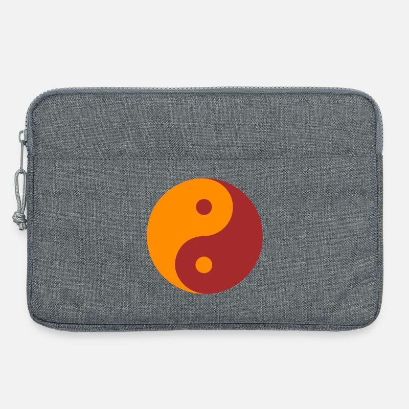 YIN YANG - Laptoptasche 13" - Grau meliert
