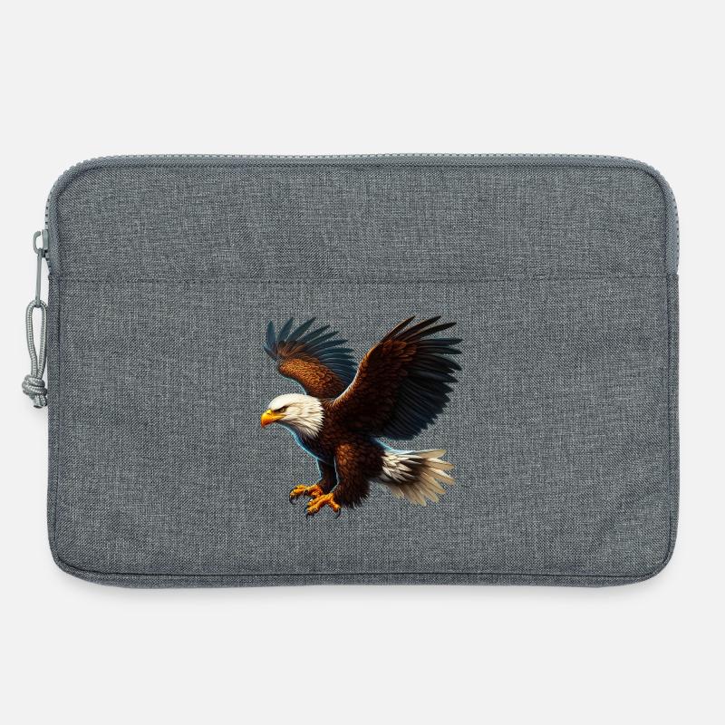 Adler - Laptoptasche 13" - Grau meliert