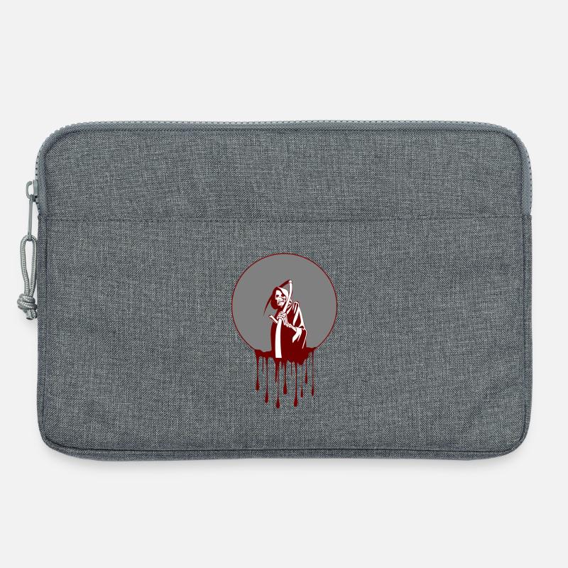 Der Sensenmann - Laptoptasche 13" - Grau meliert