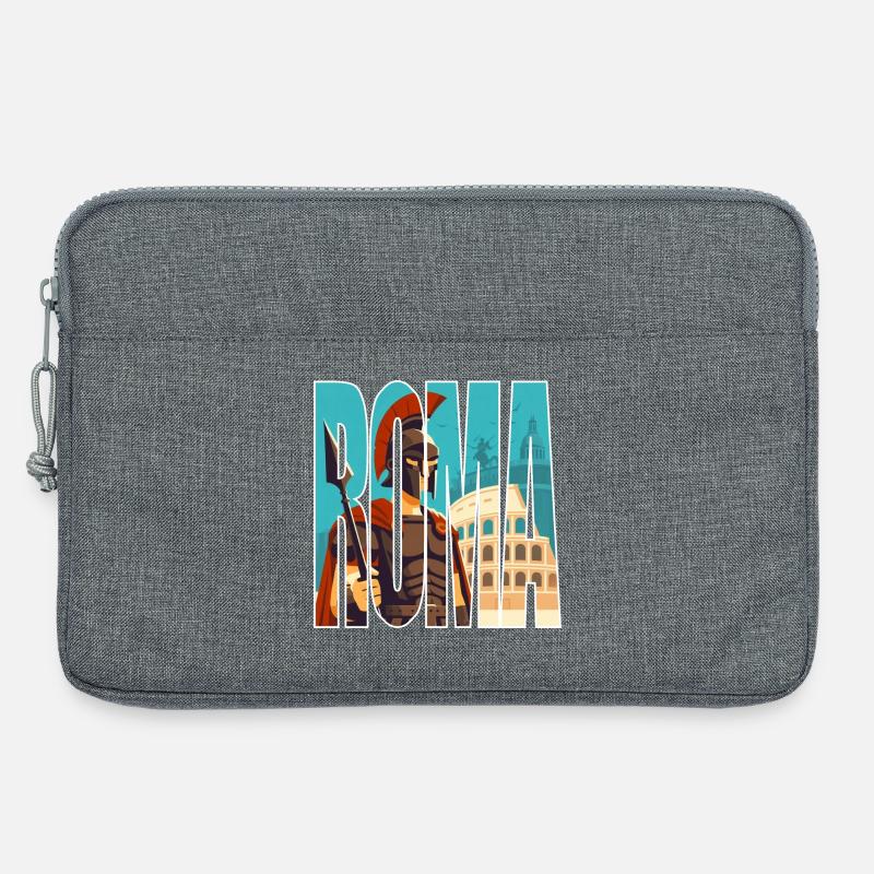 ROMA - Laptoptasche 13" - Grau meliert