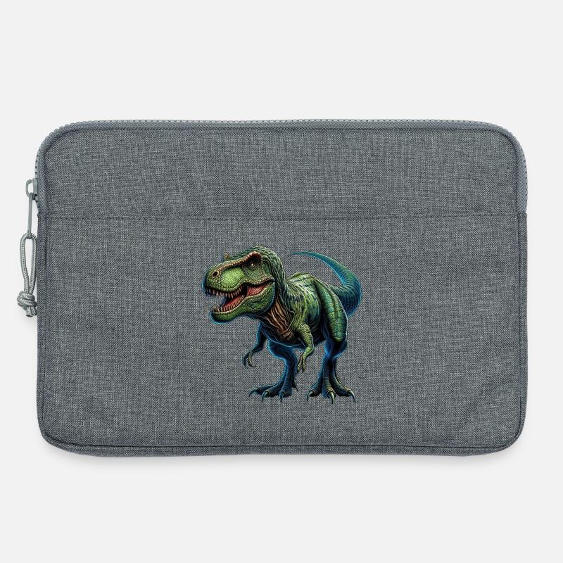 Dinosaurier - Laptoptasche 13" - Grau meliert