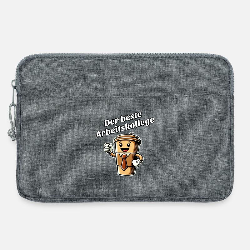 Bester Arbeitskollege - Laptoptasche 13" - Grau meliert