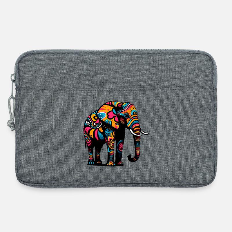 Elefant - Laptoptasche 13" - Grau meliert