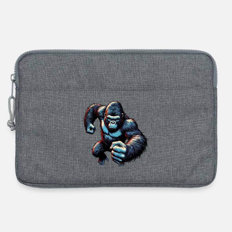 Gorilla - Laptoptasche 13" - Grau meliert